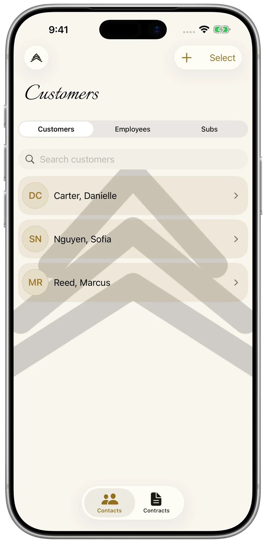 Adding a new customer record